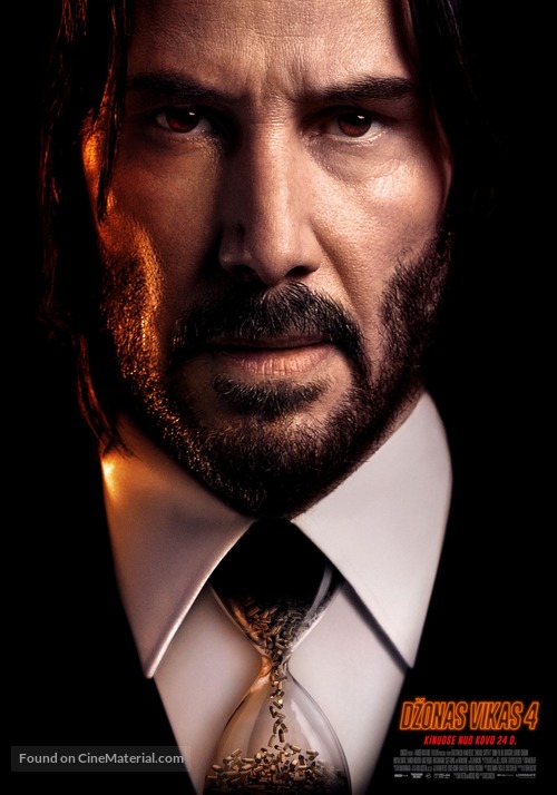 John Wick: Chapter 4 - Latvian Movie Poster