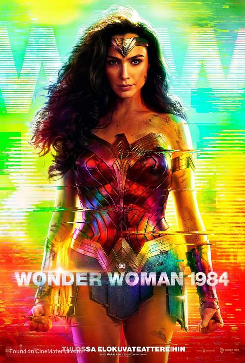 Wonder Woman 1984 - Finnish Movie Poster