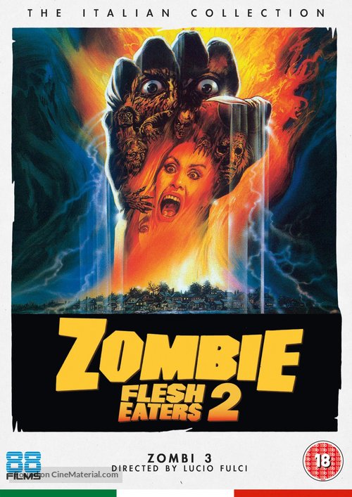 Zombi 3 - British DVD movie cover