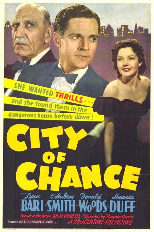 City of Chance - Movie Poster