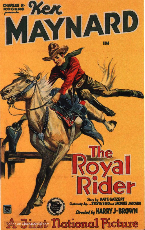 The Royal Rider - Movie Poster