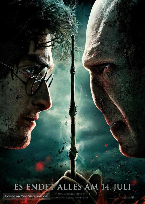 Harry Potter and the Deathly Hallows - Part 2 - German Movie Poster