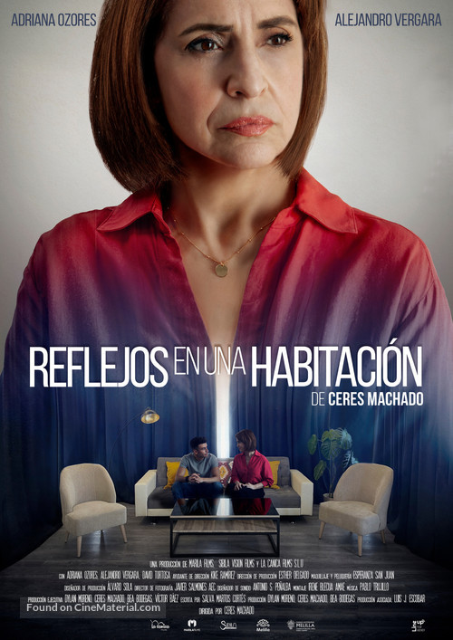 Reflejos en una habitaci&oacute;n - Spanish Movie Poster