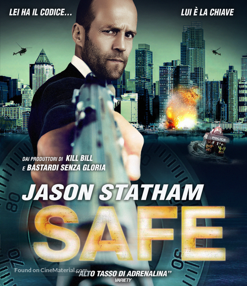 Safe - Italian Blu-Ray movie cover