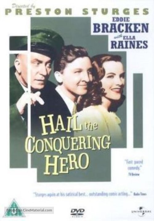 Hail the Conquering Hero - British Movie Cover