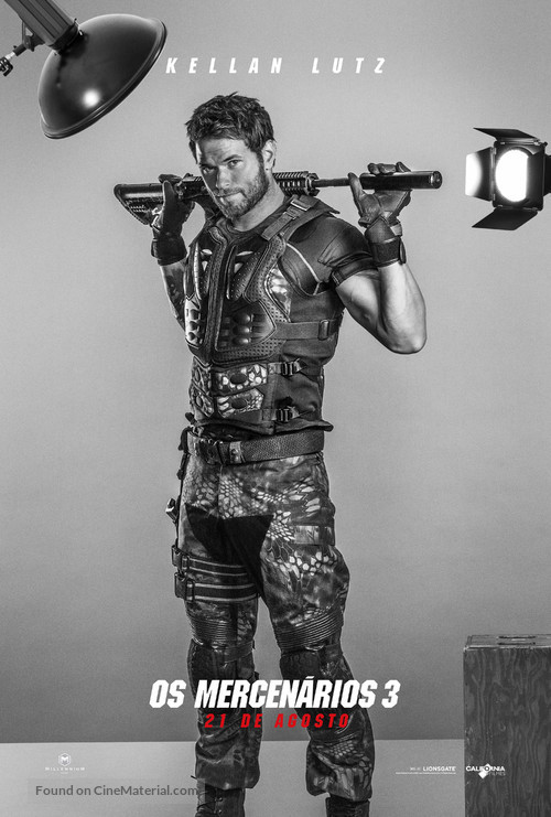 The Expendables 3 - Brazilian Movie Poster