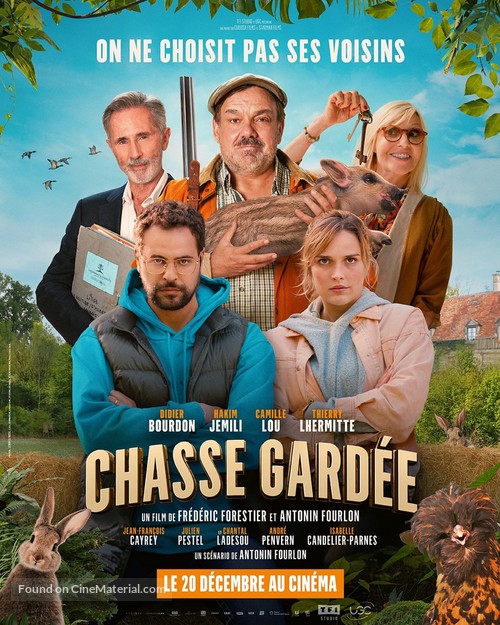 Chasse gard&eacute;e - French Movie Poster