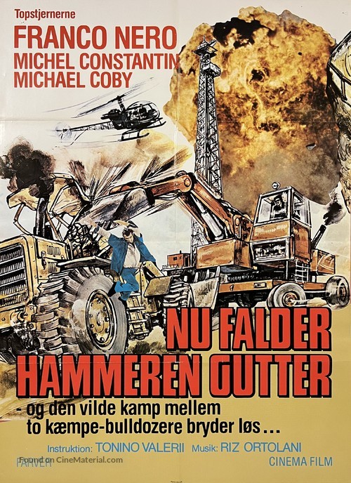 Sahara Cross - Danish Movie Poster