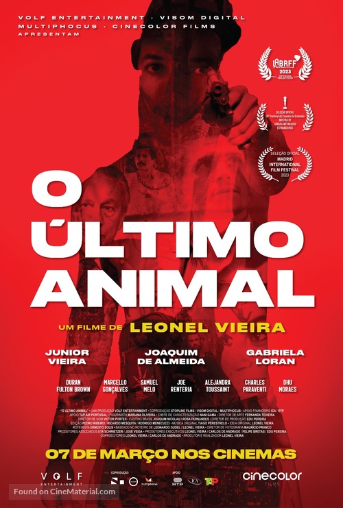 O &Uacute;ltimo Animal - Brazilian Movie Poster