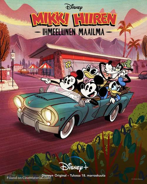 &quot;The Wonderful World of Mickey Mouse&quot; - Finnish Movie Poster