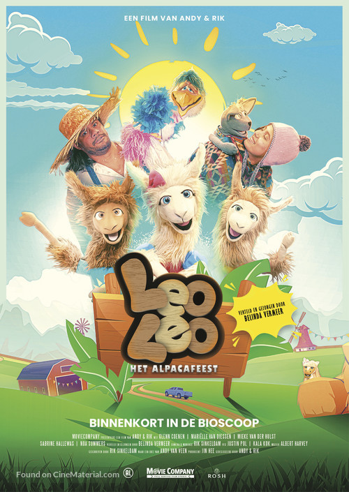 LeoLeo: Het Alpacafeest! - Dutch Movie Poster