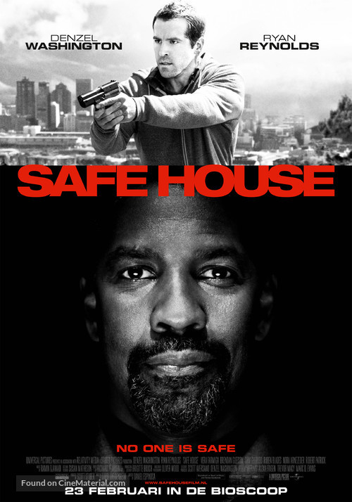 Safe House - Dutch Movie Poster
