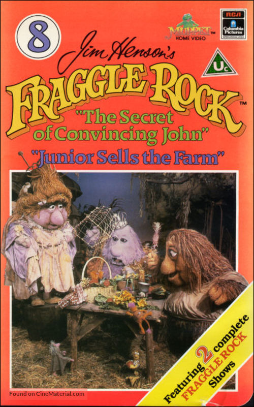 &quot;Fraggle Rock&quot; - British VHS movie cover