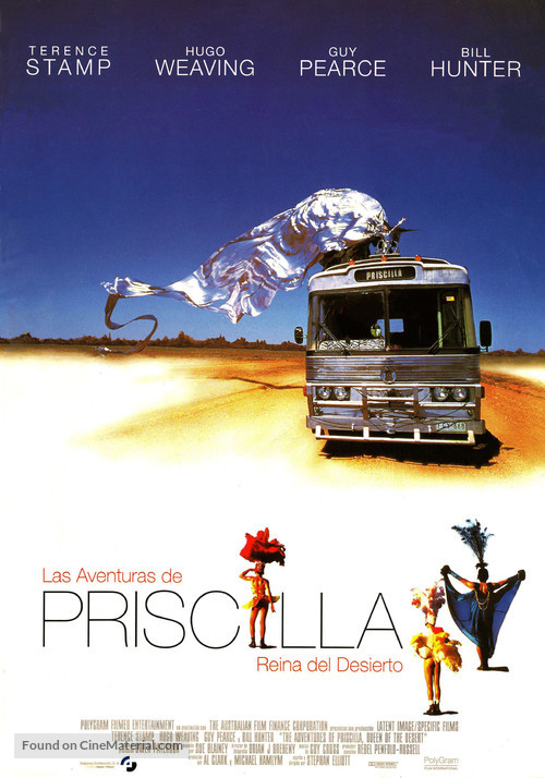The Adventures of Priscilla, Queen of the Desert - Spanish Movie Poster