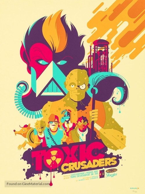 &quot;Toxic Crusaders&quot; - Canadian poster