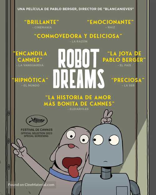 Robot Dreams - Spanish Movie Poster