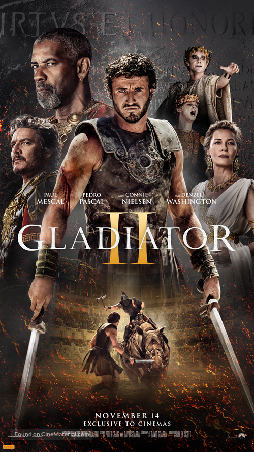 Gladiator II - Australian Movie Poster