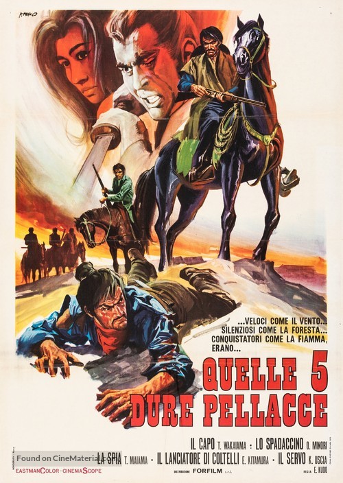 Gonin no shokin kasegi - Italian Movie Poster