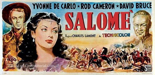 Salome Where She Danced - Italian Movie Poster
