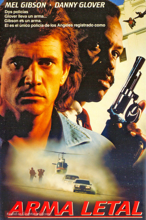 Lethal Weapon - Spanish Movie Cover