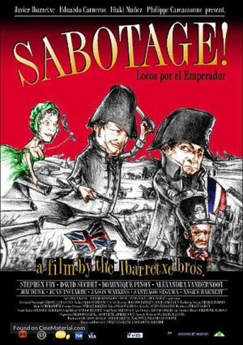 Sabotage! - Spanish Movie Poster