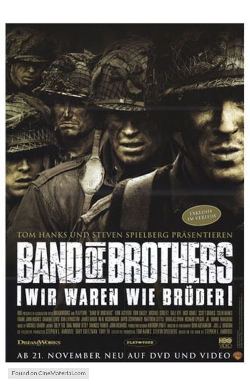 &quot;Band of Brothers&quot; - German Video release movie poster