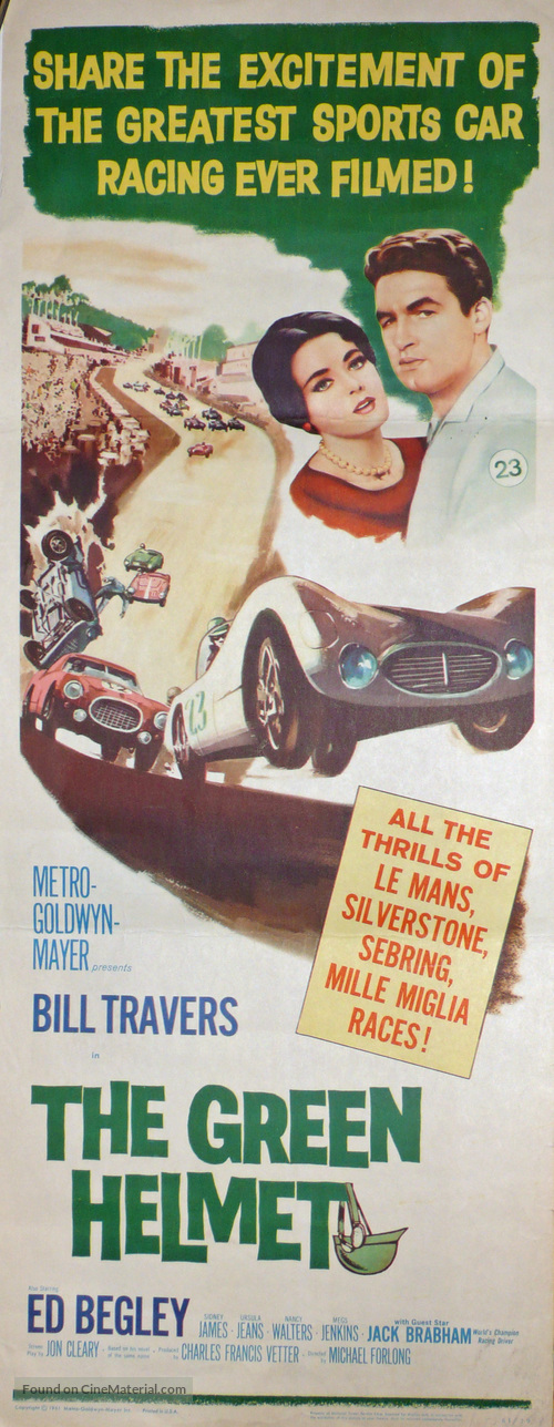 The Green Helmet - Movie Poster