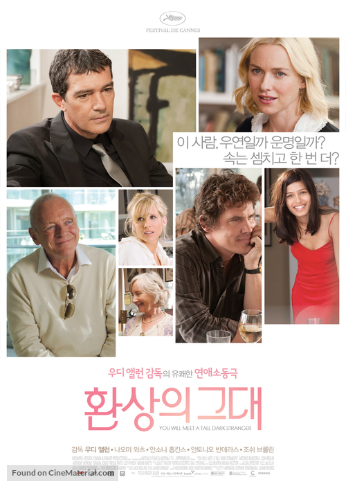 You Will Meet a Tall Dark Stranger - South Korean Movie Poster