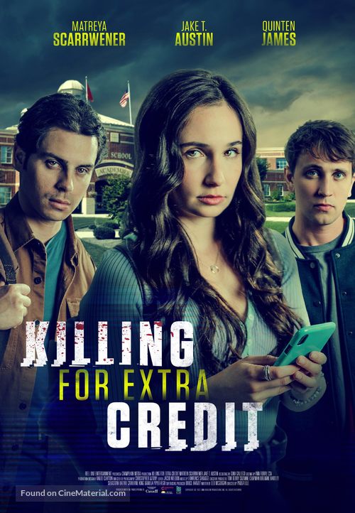 Killing for Extra Credit - Canadian Movie Poster