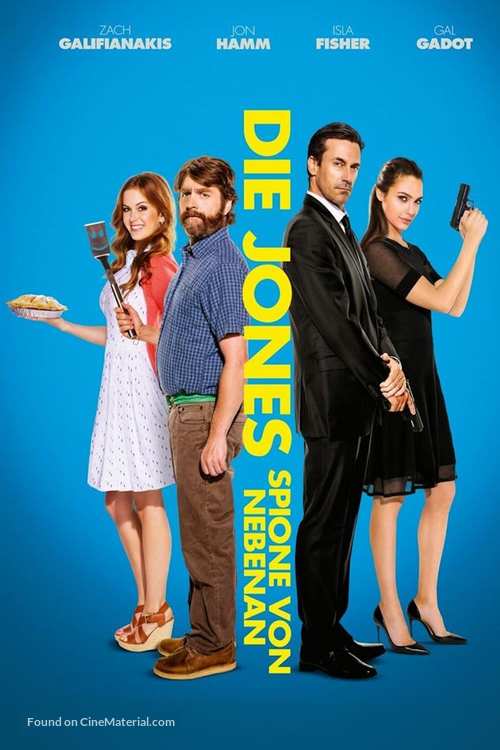 Keeping Up with the Joneses - German Movie Poster