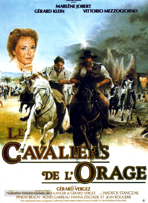 Les cavaliers de l&#039;orage - French Movie Poster