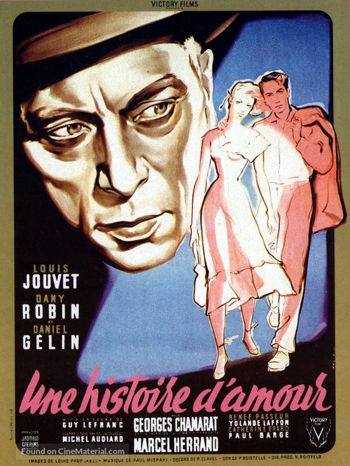 Une histoire d&#039;amour - French Movie Poster
