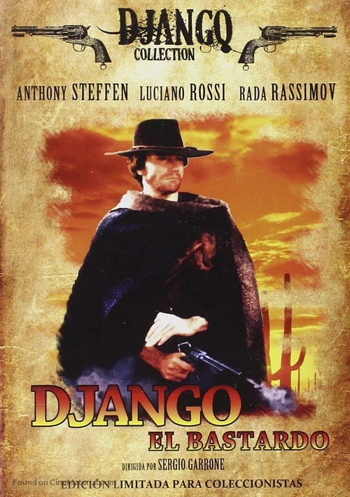 Django il bastardo - Spanish DVD movie cover