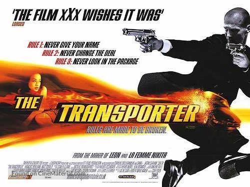 The Transporter - British Movie Poster