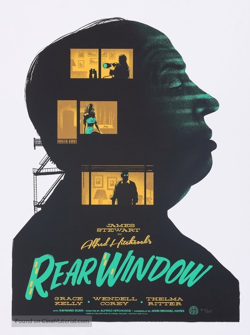 Rear Window - poster