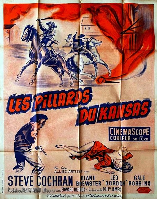 Quantrill&#039;s Raiders - French Movie Poster