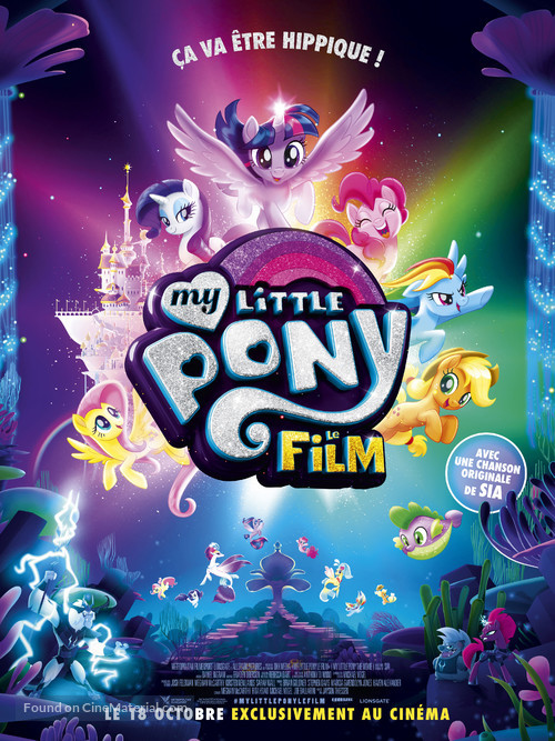 My Little Pony : The Movie - French Movie Poster