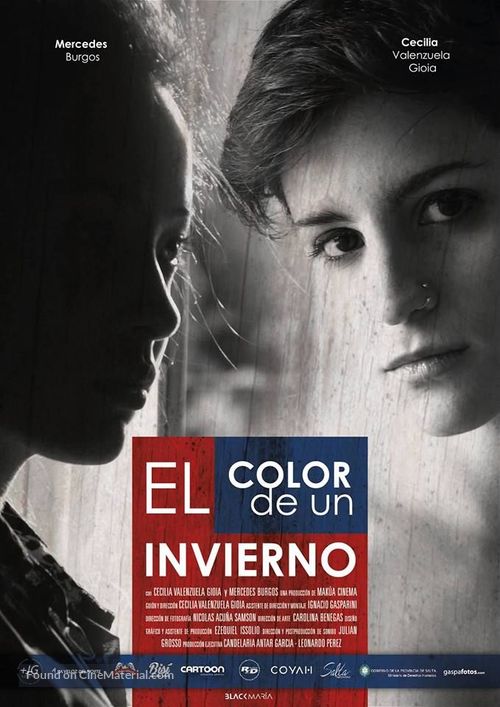 El color de un invierno - Argentinian Movie Poster