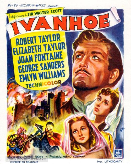 Ivanhoe - Belgian Movie Poster