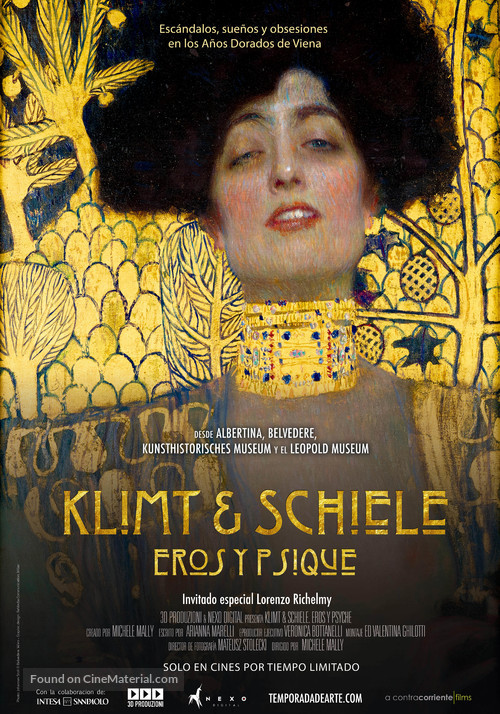 Klimt &amp; Schiele - Eros and Psyche - Spanish Movie Poster