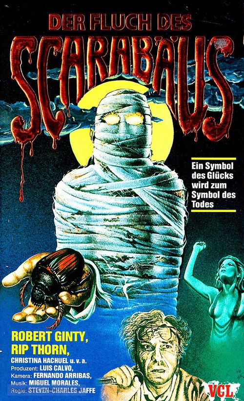 Scarab - German VHS movie cover
