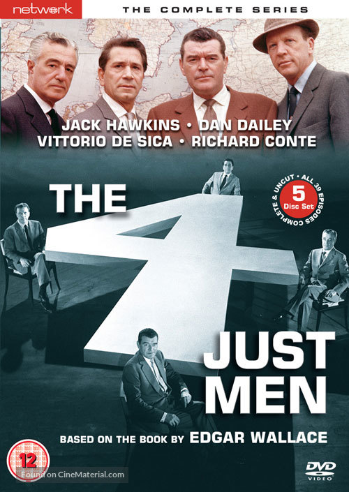 &quot;The Four Just Men&quot; - British DVD movie cover
