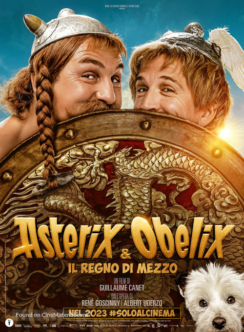 Ast&eacute;rix &amp; Ob&eacute;lix: L&#039;Empire du Milieu - Italian Movie Poster