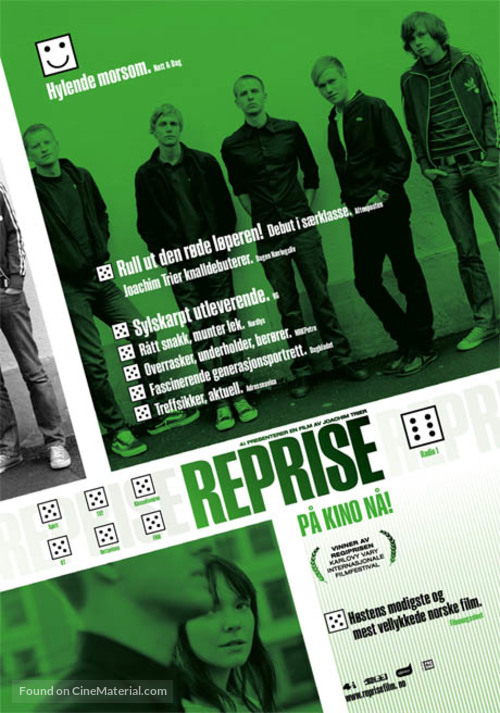 Reprise - Danish Movie Poster