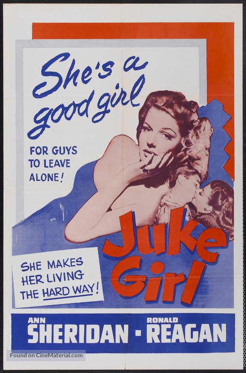 Juke Girl - Re-release movie poster