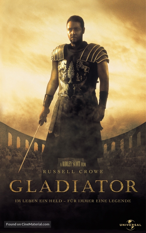 Gladiator - German VHS movie cover
