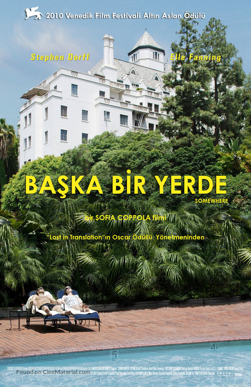 Somewhere - Turkish Movie Poster