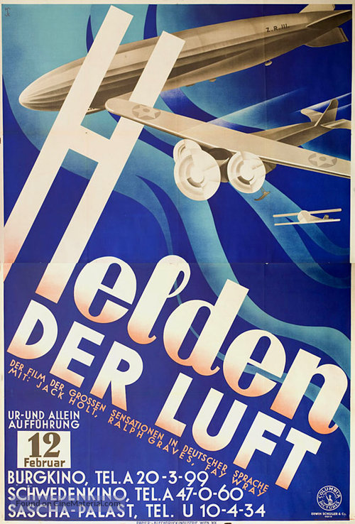 Dirigible - German Movie Poster