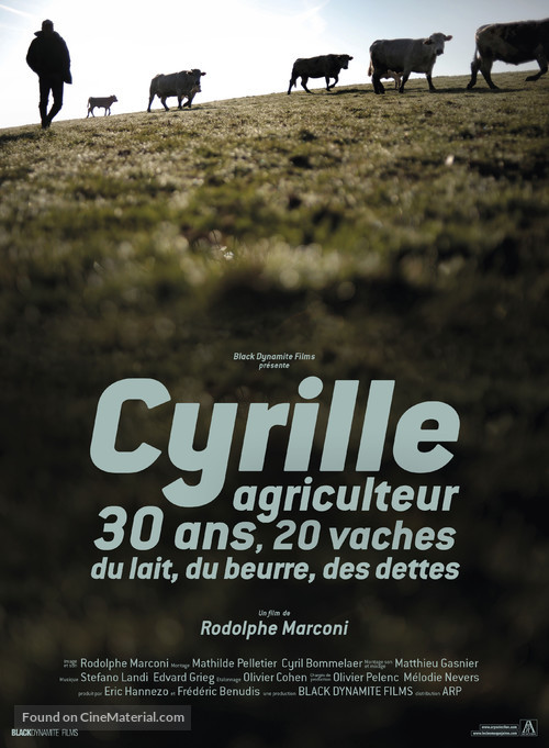 Cyrille, agriculteur, 30 ans, 20 vaches, du lait, du beurre, des dettes - French Movie Poster