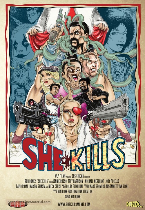 She Kills - Movie Poster